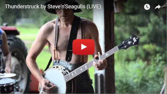 thunderstruck hillbilly cover video still